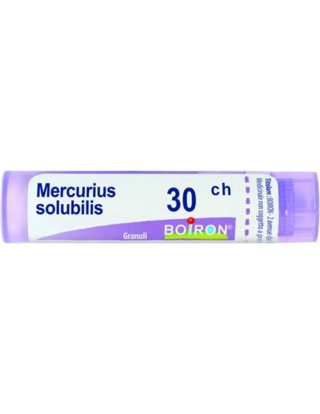 Mercurius Solubilis 30CH Granuli Omeopatici - Boiron